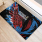 Afro-Antigua and Barbuda Cricket Rubber Doormat Falcons Wings - Take Off - African Pride