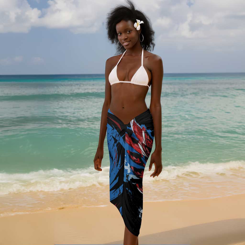 Afro-Antigua and Barbuda Cricket Sarong Falcons Wings - Take Off - African Pride
