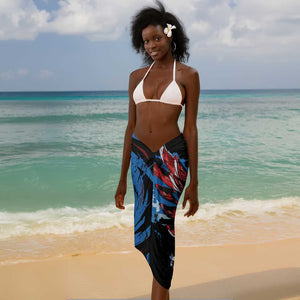 Afro-Antigua and Barbuda Cricket Sarong Falcons Wings - Take Off - African Pride