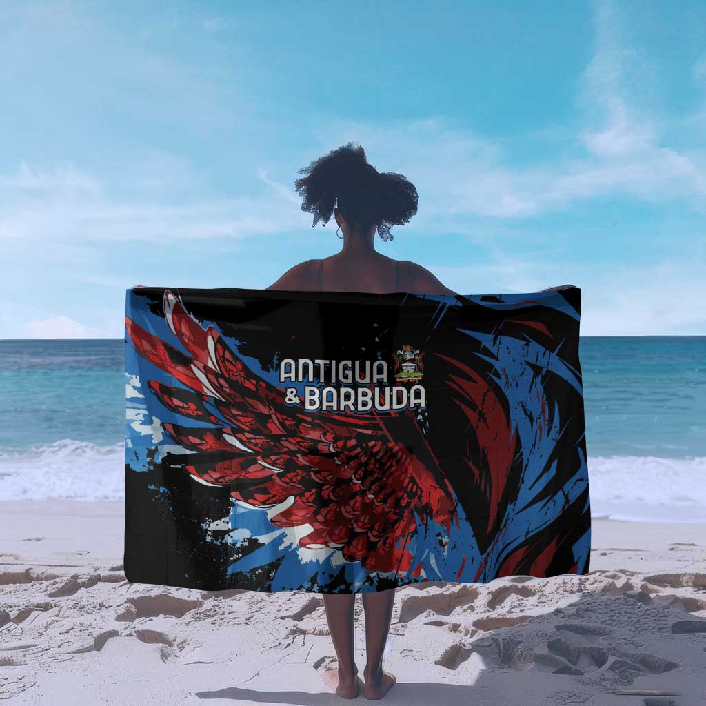 Afro-Antigua and Barbuda Cricket Sarong Falcons Wings - Take Off - African Pride