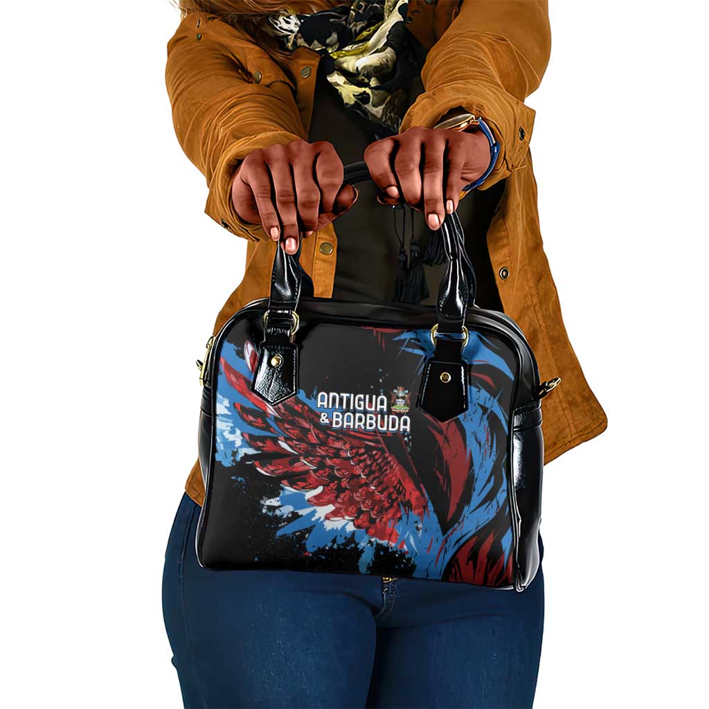 Afro-Antigua and Barbuda Cricket Shoulder Handbag Falcons Wings - Take Off - African Pride