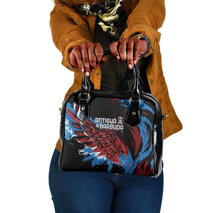 Afro-Antigua and Barbuda Cricket Shoulder Handbag Falcons Wings - Take Off - African Pride