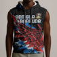 Afro-Antigua and Barbuda Cricket Custom Sleeveless Hoodie Falcons Wings - Take Off - African Pride
