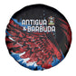 Afro-Antigua and Barbuda Cricket Spare Tire Cover Falcons Wings - Take Off - African Pride