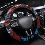 Afro-Antigua and Barbuda Cricket Steering Wheel Cover Falcons Wings - Take Off - African Pride