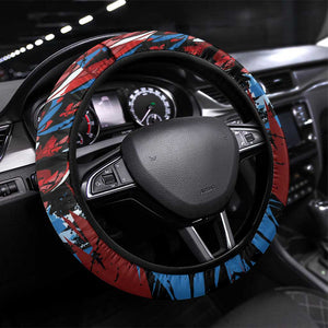 Afro-Antigua and Barbuda Cricket Steering Wheel Cover Falcons Wings - Take Off - African Pride
