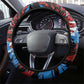 Afro-Antigua and Barbuda Cricket Steering Wheel Cover Falcons Wings - Take Off - African Pride