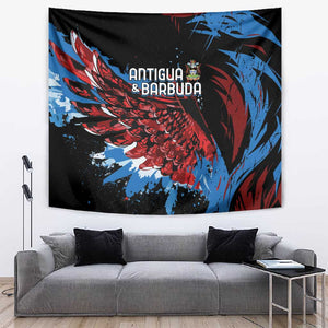 Afro-Antigua and Barbuda Cricket Tapestry Falcons Wings - Take Off - African Pride