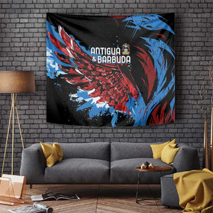 Afro-Antigua and Barbuda Cricket Tapestry Falcons Wings - Take Off - African Pride