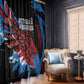 Afro-Antigua and Barbuda Cricket Window Curtain Falcons Wings - Take Off - African Pride