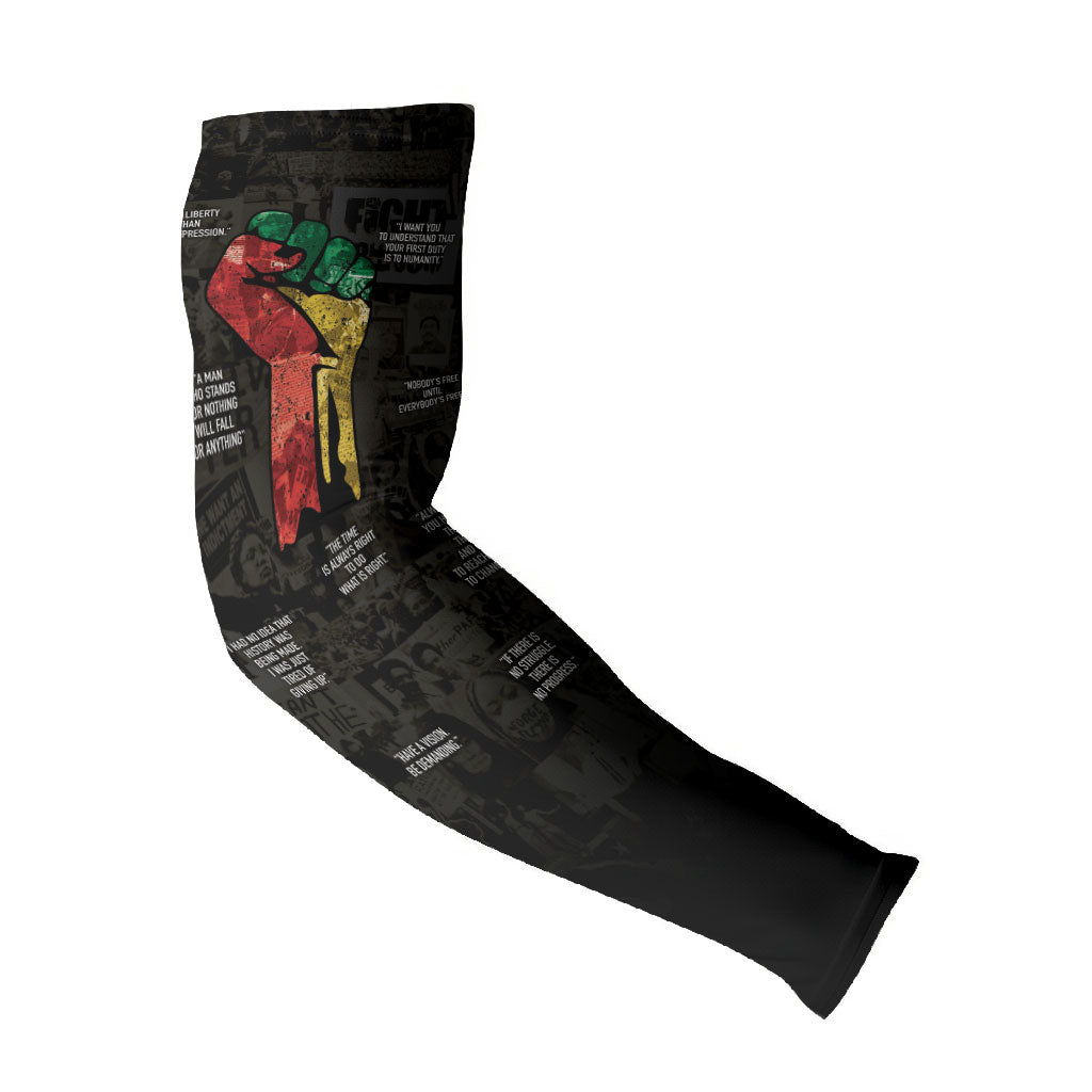 Juneteenth Black History Arm Sleeves Inspirational Quotes Collage