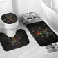 Juneteenth Black History Bathroom Set Inspirational Quotes Collage