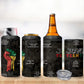 Juneteenth Black History 4 in 1 Can Cooler Tumbler Inspirational Quotes Collage