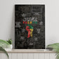 Juneteenth Black History Canvas Wall Art Inspirational Quotes Collage