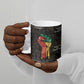 Juneteenth Black History Ceramic Mug Inspirational Quotes Collage