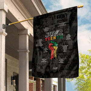 Juneteenth Black History Garden Flag Inspirational Quotes Collage