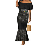 Juneteenth Black History Mermaid Dress Inspirational Quotes Collage