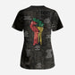 Juneteenth Black History Scrub Top Inspirational Quotes Collage
