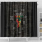 Juneteenth Black History Shower Curtain Inspirational Quotes Collage
