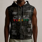 Juneteenth Black History Sleeveless Zip Hoodie Inspirational Quotes Collage