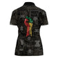 Juneteenth Black History Women Polo Shirt Inspirational Quotes Collage