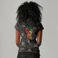 Juneteenth Black History Women V-Neck T-Shirt Inspirational Quotes Collage