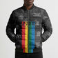 Juneteenth 2026 Black History Bomber Puffer Jacket Freedom Quotes Collage