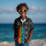 Juneteenth 2026 Black History Kid Hawaiian Shirt Freedom Quotes Collage