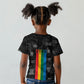 Juneteenth 2026 Black History Kid T shirt Freedom Quotes Collage