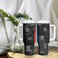 Juneteenth 2026 Black History Tumbler With Handle Freedom Quotes Collage
