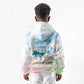 Chucks N Pearls 2024 Kid Hoodie Pink Green Rocking The World