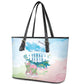 Chucks N Pearls 2024 Leather Tote Bag Pink Green Rocking The World