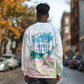 Chucks N Pearls 2024 Long Sleeve Shirt Pink Green Rocking The World LT7