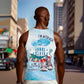 Chucks N Pearls 2024 Men Tank Top I'm With Her