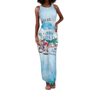 Chucks N Pearls 2024 Tank Maxi Dress I'm With Her