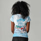 Chucks N Pearls 2024 Women V-Neck T-Shirt I'm With Her