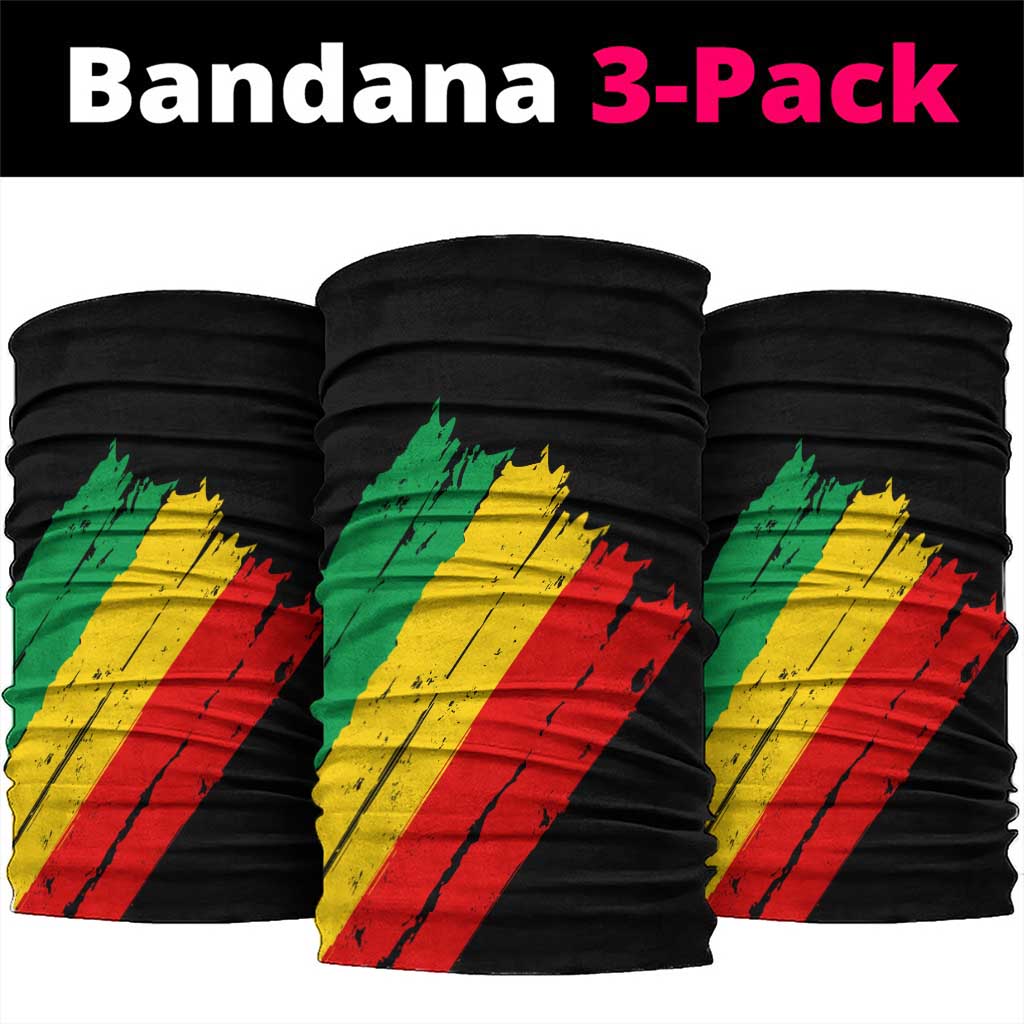 Jamaica Reggae King Neck Gaiter Sketch Style One Love - African Pride