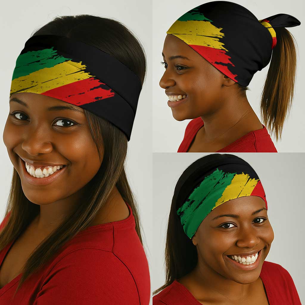 Jamaica Reggae King Neck Gaiter Sketch Style One Love - African Pride