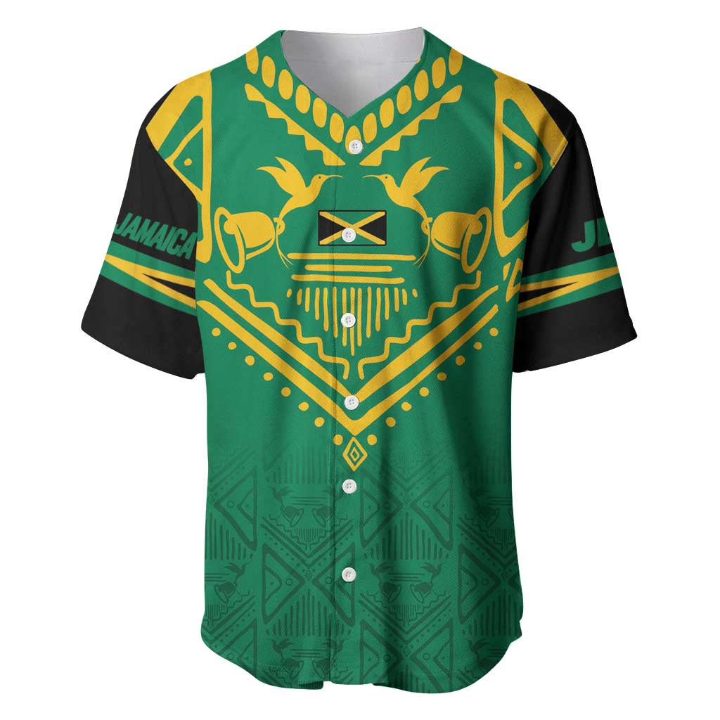 JLP Choose Jamaica Baseball Jersey - African Pride