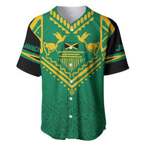 JLP Choose Jamaica Baseball Jersey - African Pride
