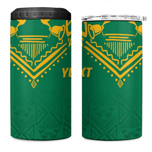 JLP Choose Jamaica 4 in 1 Can Cooler Tumbler - African Pride