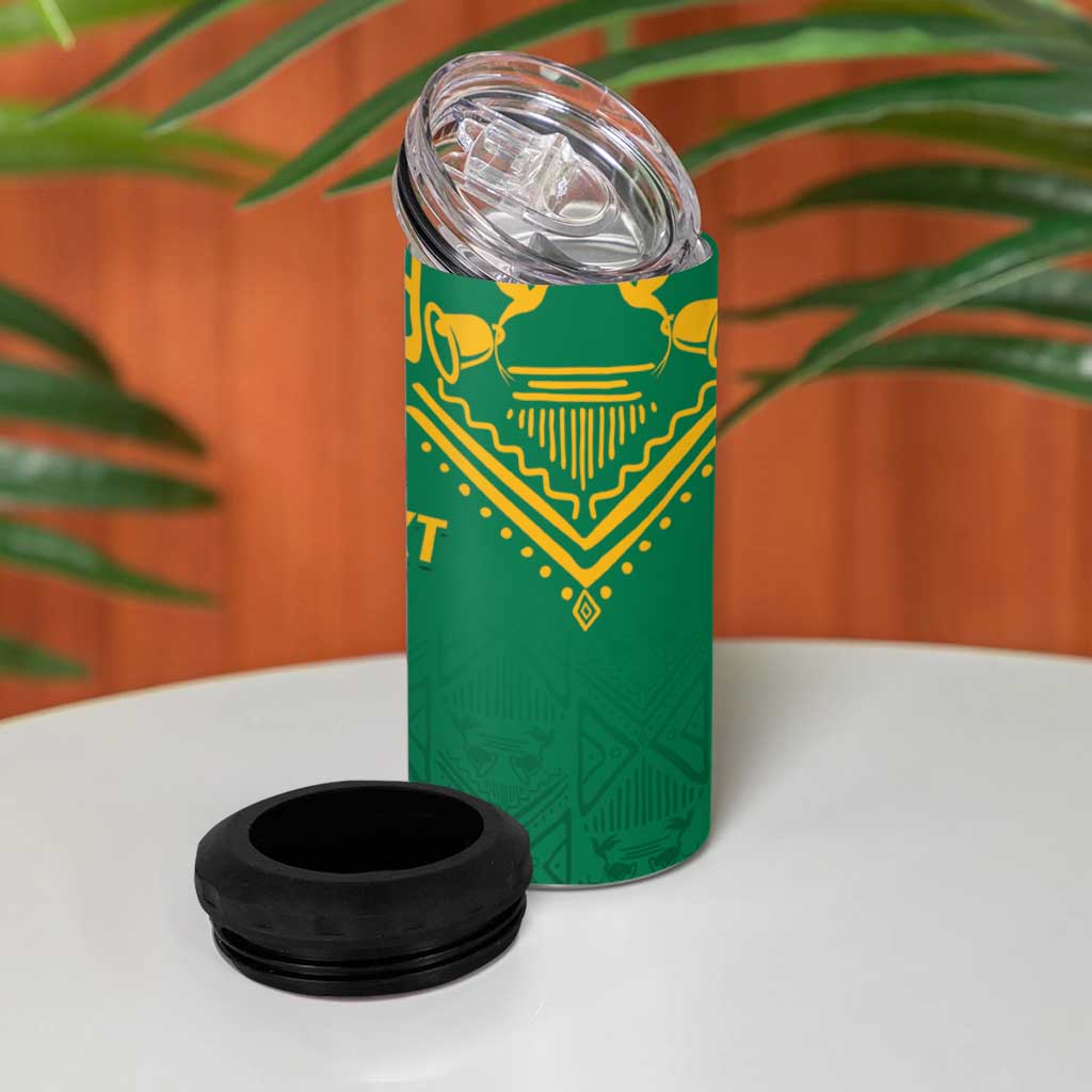 JLP Choose Jamaica 4 in 1 Can Cooler Tumbler - African Pride