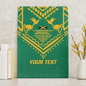JLP Choose Jamaica Canvas Wall Art - African Pride