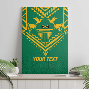 JLP Choose Jamaica Canvas Wall Art - African Pride