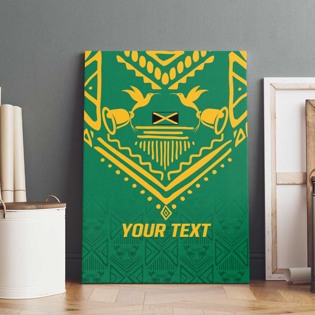 JLP Choose Jamaica Canvas Wall Art - African Pride