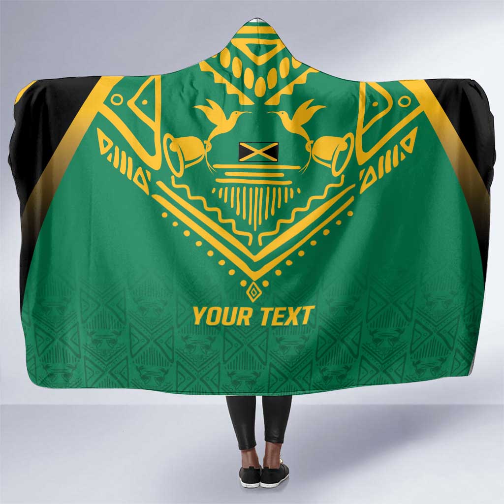 JLP Choose Jamaica Hooded Blanket - African Pride