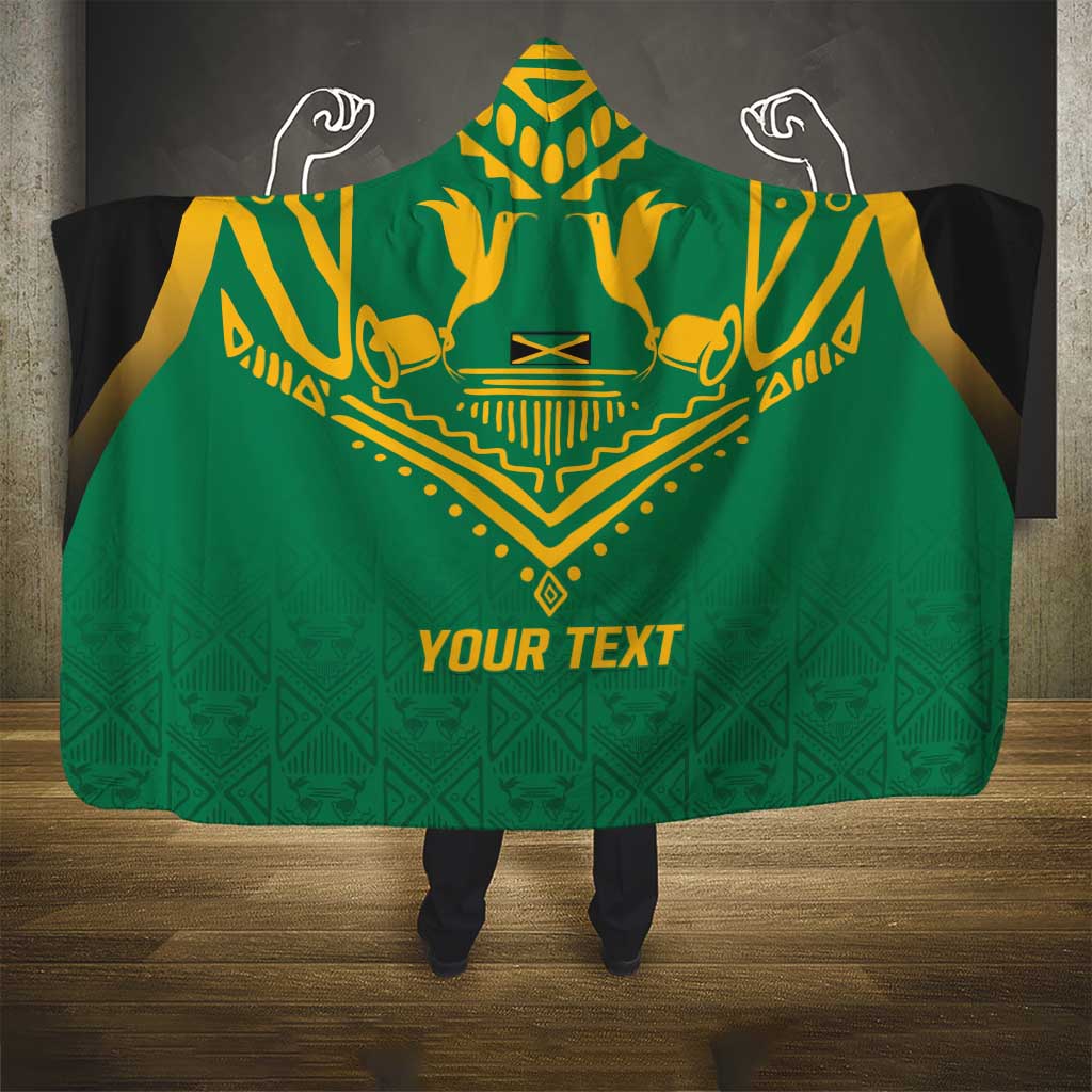 JLP Choose Jamaica Hooded Blanket - African Pride