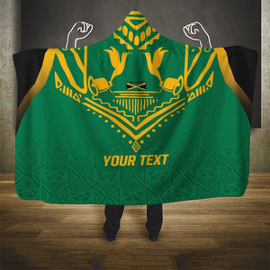 JLP Choose Jamaica Hooded Blanket - African Pride