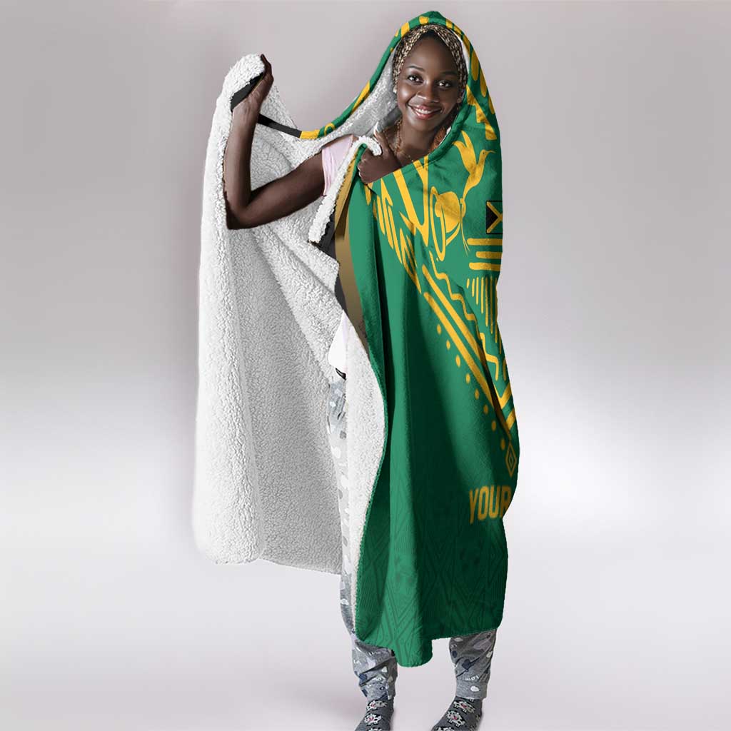 JLP Choose Jamaica Hooded Blanket - African Pride