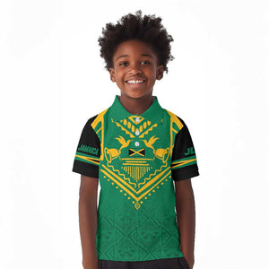 JLP Choose Jamaica Kid Polo Shirt - African Pride